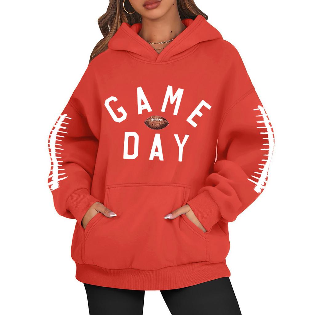 Womens Hoodies Oversized Sweatshirts Long Sleeve Casual Pullover Hooded Sweatshirt Tops