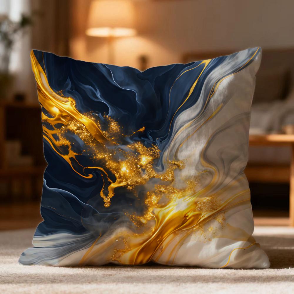 Style Highend Texture Cushion Cover Soft Washable Pillow Case MultiScene for Couch Bed Travel Office Use