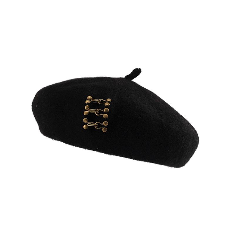 Women s Elegant Vintage French Style Winter Berets Classic and Plain Design for Fashion  for Ladies and Girls