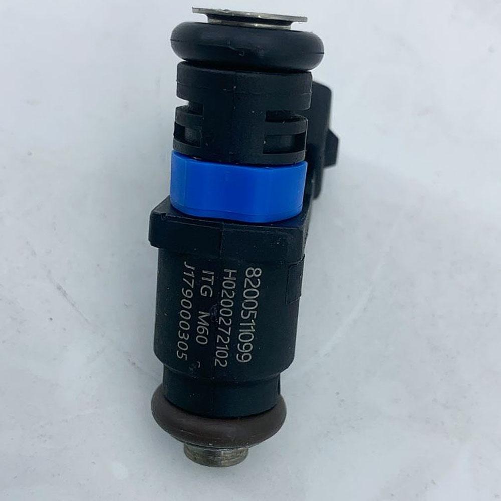 4Pcs Petrol Fuel Injector 8200511099 For Renault Laguna II 2.0 16V 170HP F4R 784