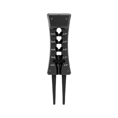 Golf Tees Height Adjuster Elevator Golf Divot Repair Tool and Tees Holder Golf Tees Height Gauge Gift for Men Women
