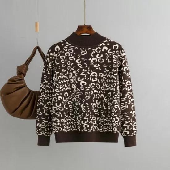 

Высококачественная имитация норки, базовый женский зимний теплый пуловер, свитер, модный трикотаж с бархатом, женский повседневный свитер One Size