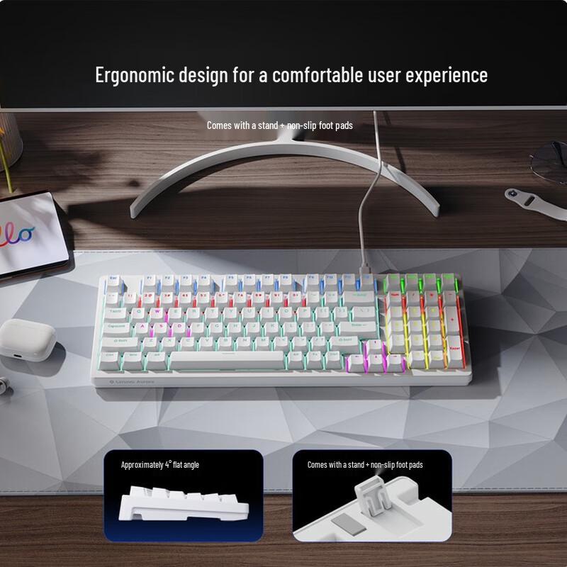 Lenovo Aurora Series GK10 Hot-Swappable Wired Mechanical Keyboard