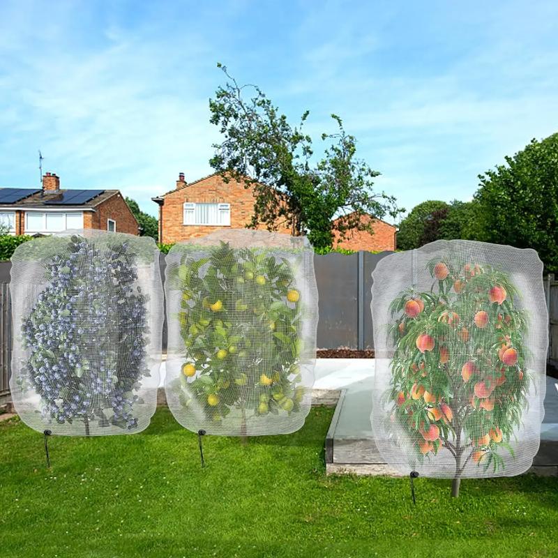 Housse Filet Anti-Insect pour Arbres Fruitiers Conçue Pour Protéger les Plantes des Ravageurs Oiseaux dans le Jardin Convient Pour Fruits Légumes Protection des Cultures