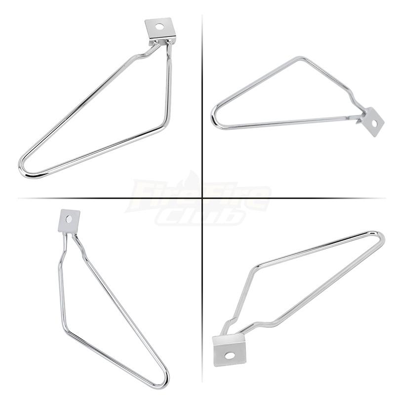 Pro Harley Sportster 883 Iron XL883N Dyna Fat Bob FXDF Podpěra brašny na motocykl Boční montážní konzola Držák kufru