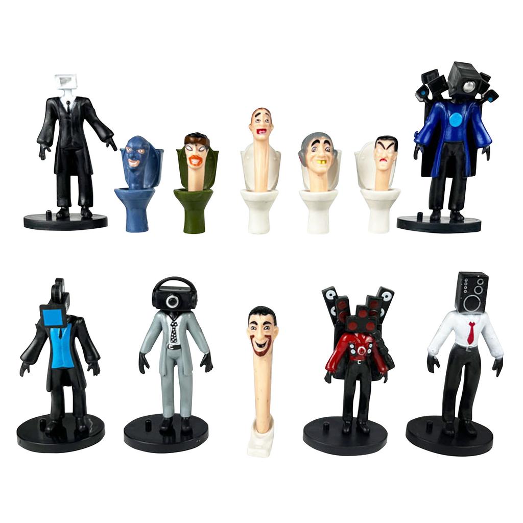 Small Dolls Garage Kit Ornaments Model Doll ABS Decoration Children's Toy Gift