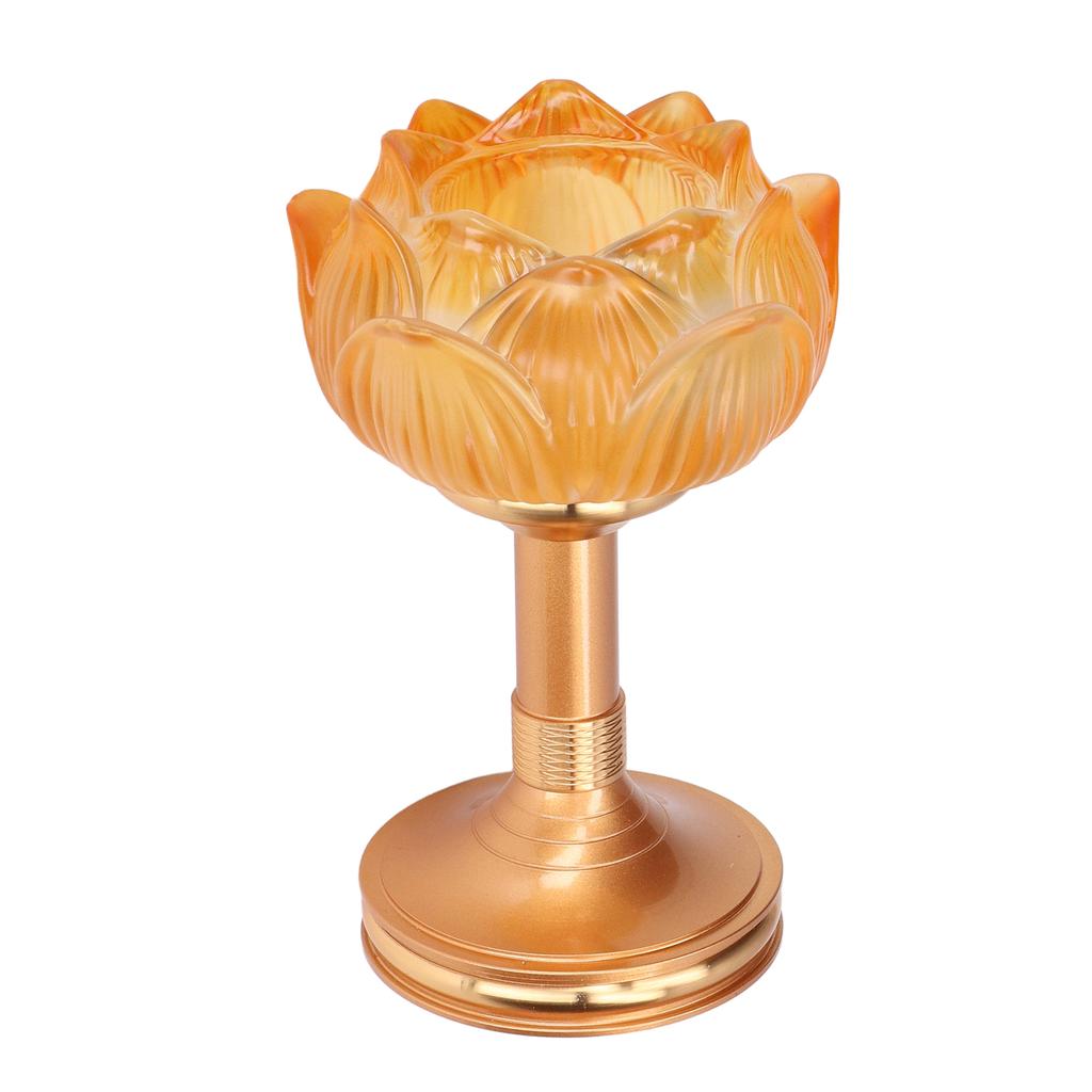 Buddhist Lotus Light Good Stability Elegant Fashion Exquisitely Made Buddhist Lamp for Kitchen