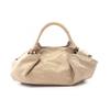 Used Nappa Aire Handbag Leather Gold Used Women