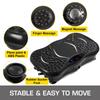 Vibration Plate Exercise Machine with LCD, 3-Level Massage, Bluetooth, USB Music & Smart Watch – 350Lbs Capacity Full Body Fitness Platform