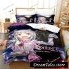 3D Anime Spice and Wolf Bedding Set Single Twin Full Queen King Size Bed Set Adult Kid Bedroom Duvet Cover Sets Home Textiles