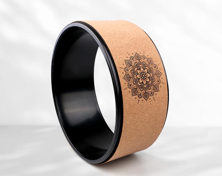 

Cork Yoga & Pilates Wheel for Backbend & Massage