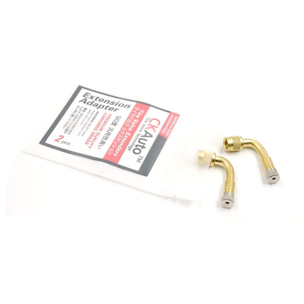 Ck Auto 2pack Motorcycle Air Valve 90° Extension Available for