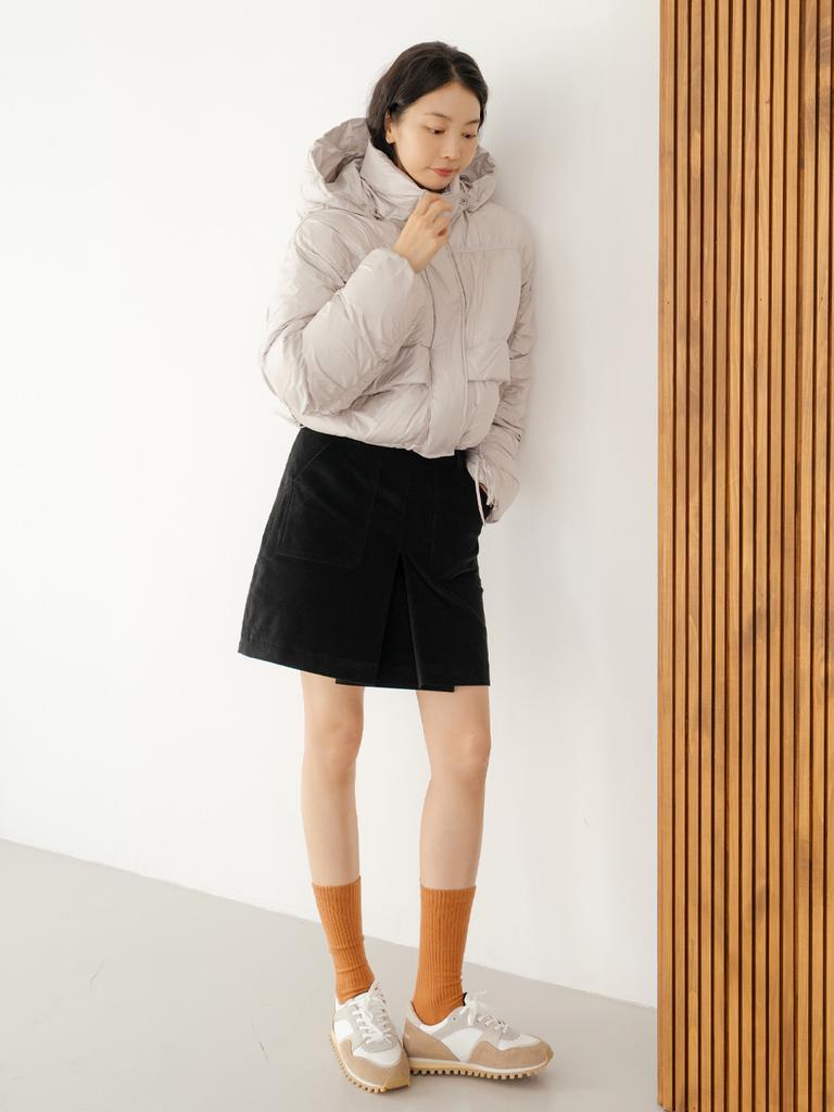 Nitina Corduroy Skirt Bk