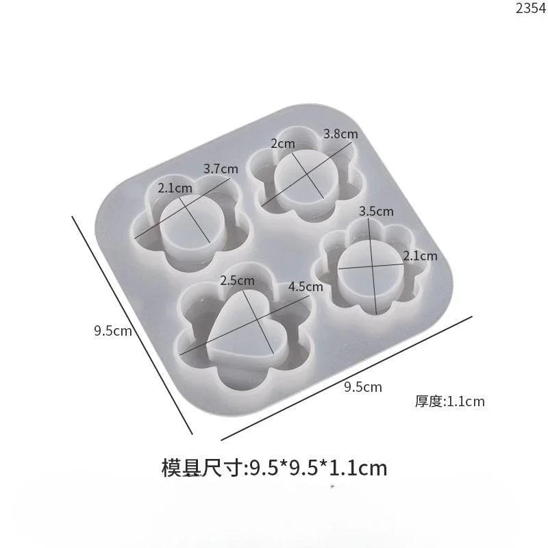 

1 Pcs DIY Resin Silicone Mold Cherry Blossom Quicksand Epoxy Resin Molds Ornaments Candy Chocolate Drip Glue Mould Wholesale