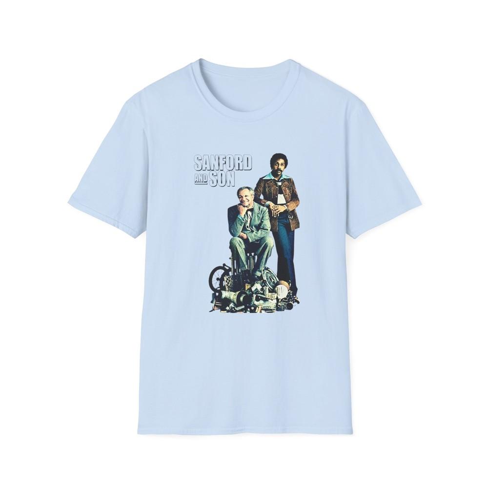 Sanford and Son Unisex Softstyle T-Shirt, Redd Foxx, Fred Sanford, Demond Wilson Unisex T-Shirt L