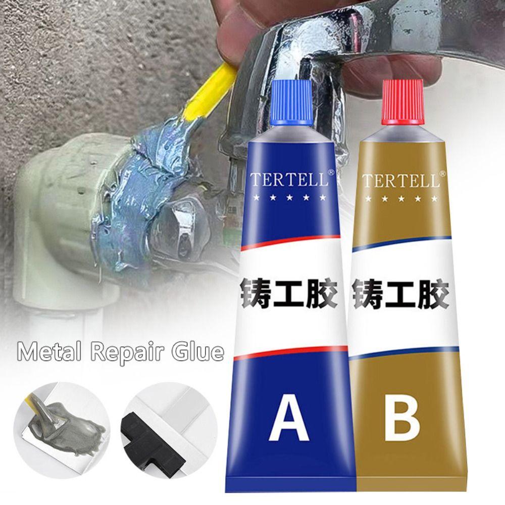 Drying Repairing Adhesive Liquid Metal Welding Filler Metal Repair Glue High Temperature AB Glue