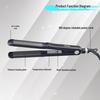 Multifunctional Hair Styling Tool: Curl and Straighten Without Damage – Perfect for Bangs and Perms