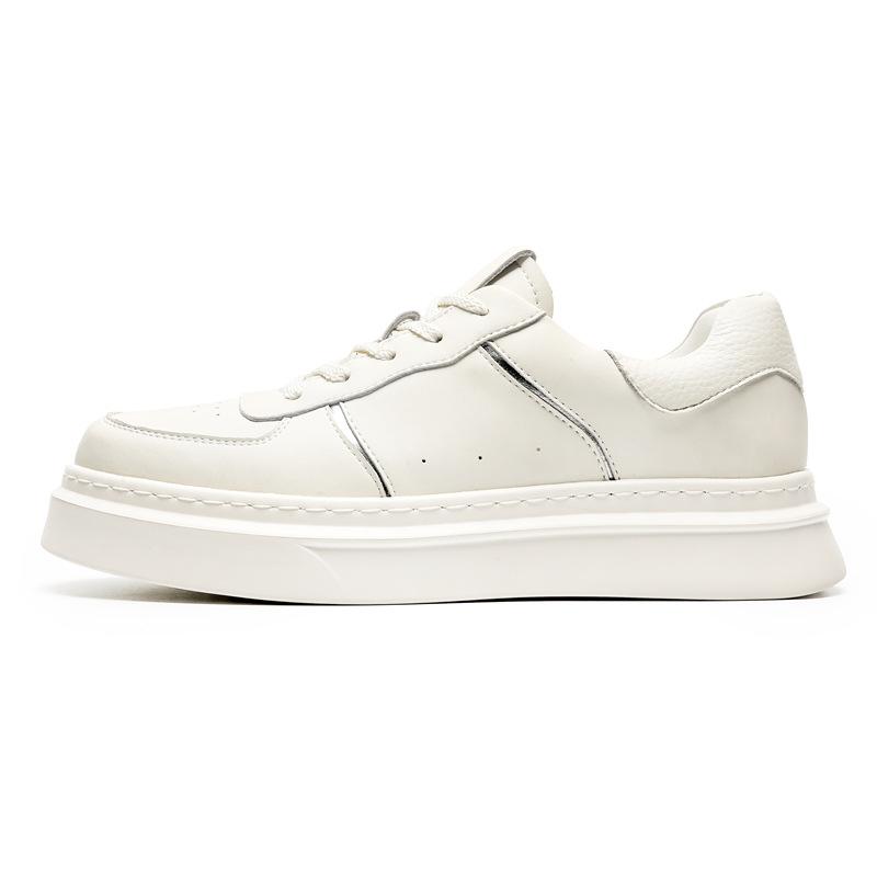 

2025 Air Force AJ1 New Trend Versatile Light Luxury Soft-soled White Shoes Lightweight Thick-soled Wear-resistant Explosive Internet celebrity tide s 38 белый