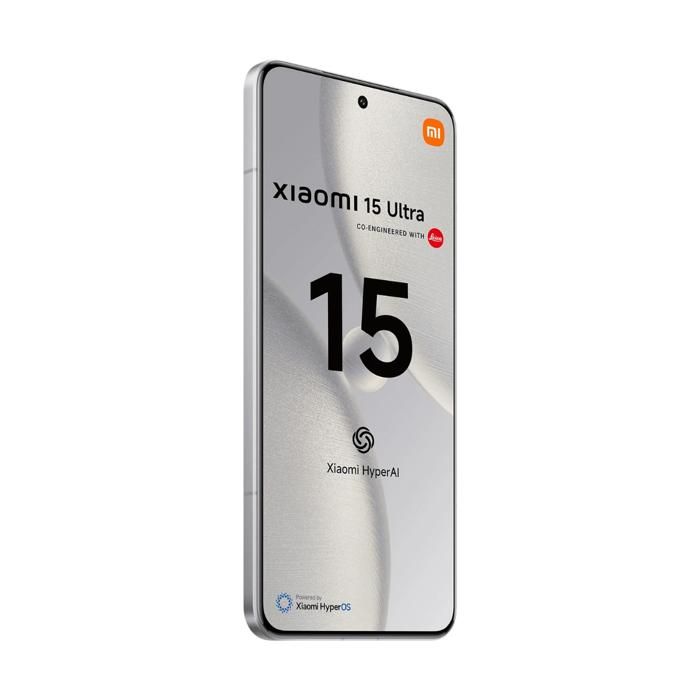 Smarttelefon Xiaomi 15 Ultra - 16 GB RAM - 512 GB - Snapdragon 8 Elite - Leica-kamera - Premium design