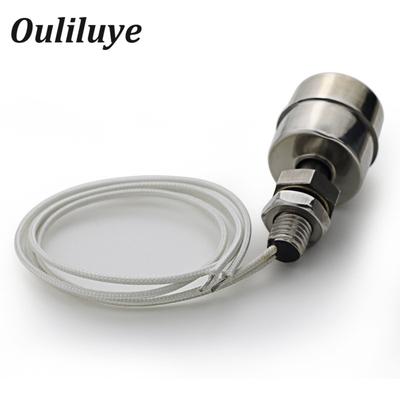 Stainless Liquid Water Level Sensor Controller 45mm Line Automatic Horizontal Float Sensor Switch  Water Pump Controller Tank