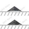 4pcs Car Rear Bumper Lip Diffuser Splitter Spoiler Scratch Protector Fin Trim Caps Universal Exterior Accessory For 300