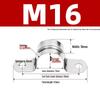 304 Stainless Steel Thickened U-Shaped Pipe Buckle Clamp for Hose and Water Pipes