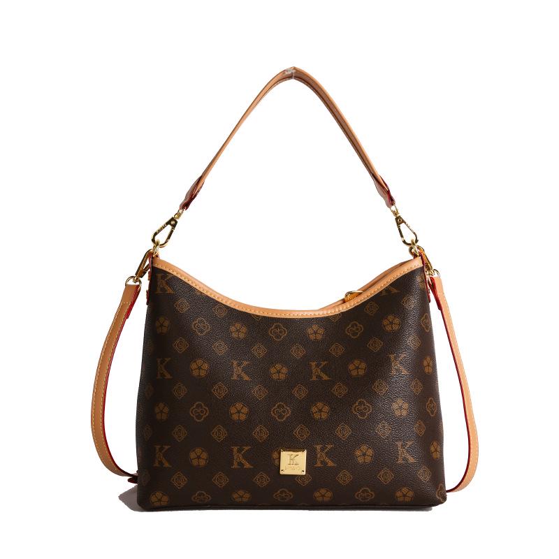 2025 Autumn Women's Versatile Large Capacity Retro Tote Bag for Daily Use and Commute