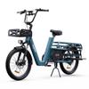 ONESPORT OT01 Електричний вантажний велосипед 20" Шини 650 Вт Максимальний крутний момент 62 Нм 48 В 27 Аг Велика батарея Електричний велосипед