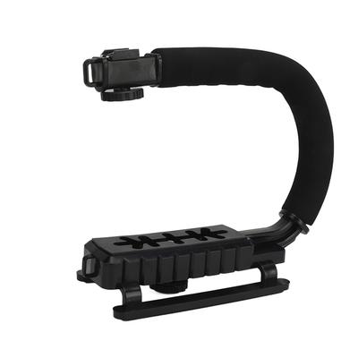 Video Action Stabilisierung Griff Aluminium Legierung und ABS U Typ Camcorder Handheld Stabilisator für
