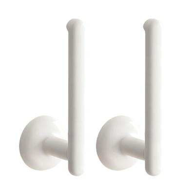2lots Plastic Hair Accessory Organizers Hook Wall Mounted Hair Tie Holder & Headband Hanger Easy To Install