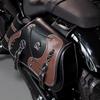 1 Pair Travel Luggage Storage Bag Saddlebag Motorbike Accessories Tool Bag Retro Punk Style Saddlebag PU Side Bag