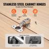 Cabinet Door Hinges 60 Packs Partial Overlay Soft Close for Framed/Frameless