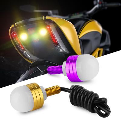 1PC 12V Eagle Eye LED Light Car DRL Daytime Running Waterpproof Light Motorcycle Screw Lamp Backup Signal Light Bulb