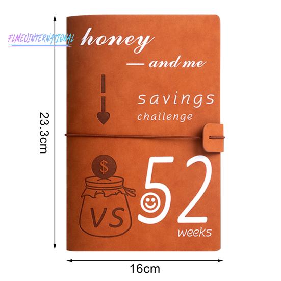 52 Week Savings Challenge Binder - Reusable Budget Book With Cash Envelopes & Planner - View #4