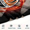 Shakhtar Donetsk FC Printed Flannel Blanket, soft throw for bedroom sofa, washable,soccer fan merchandise, great gift.