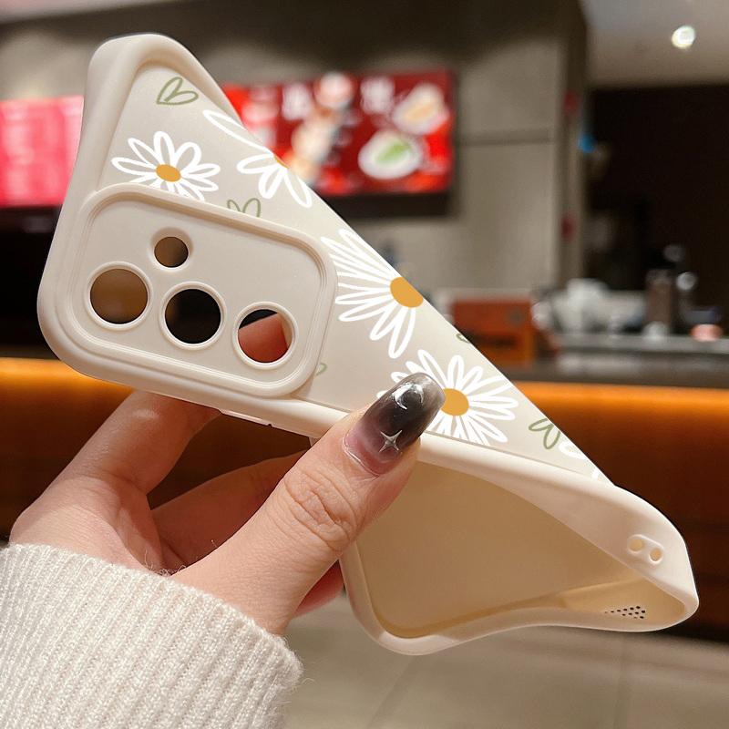 Soft TPU Case For Samsung Galaxy A56 A17 A36 A26 A55 A16 A15 A25 A54 5G S25 Edge S22 S23 Ultra S24 FE Art Flowers Phone Cover