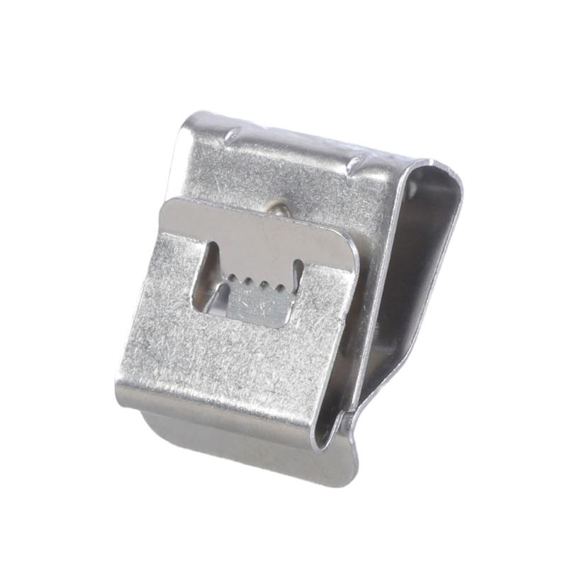 Paket med 200 rostfria kabelklämmor för solpanelsledningshantering och elektrisk organisation