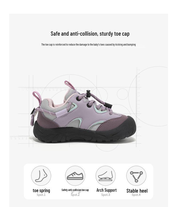 ABCkids Winter Children's Unisex Velvet-Lined Casual Sports Shoes