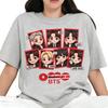 2026 Hot BTS 2.0 Arirang Cute Cartoon Graphic Unisex Tshirt New Kpop Boy Band Oversize Fashion Cotton Men's Women's Streetwear Shirt Short Sleeve Top