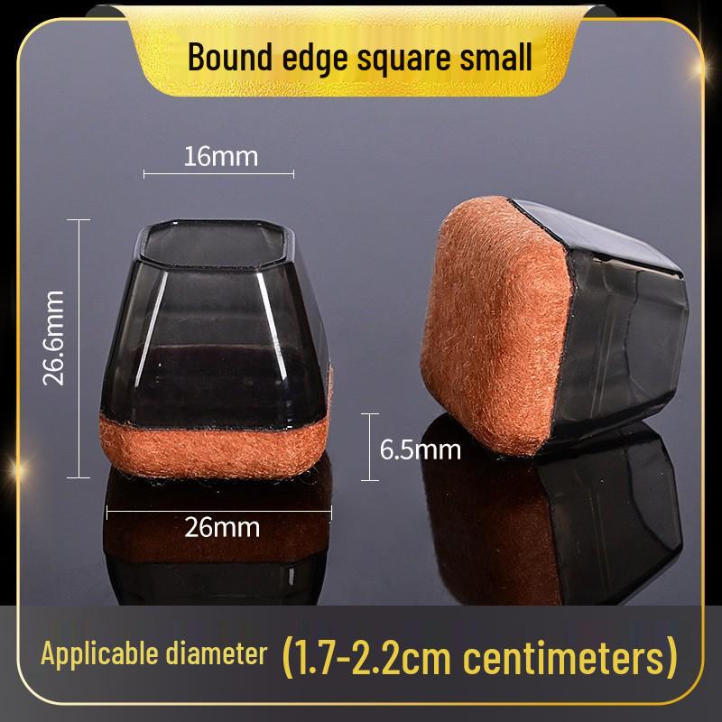 Thickened Silent Felt Silicone Chair Leg Covers - Furniture Foot Protectors