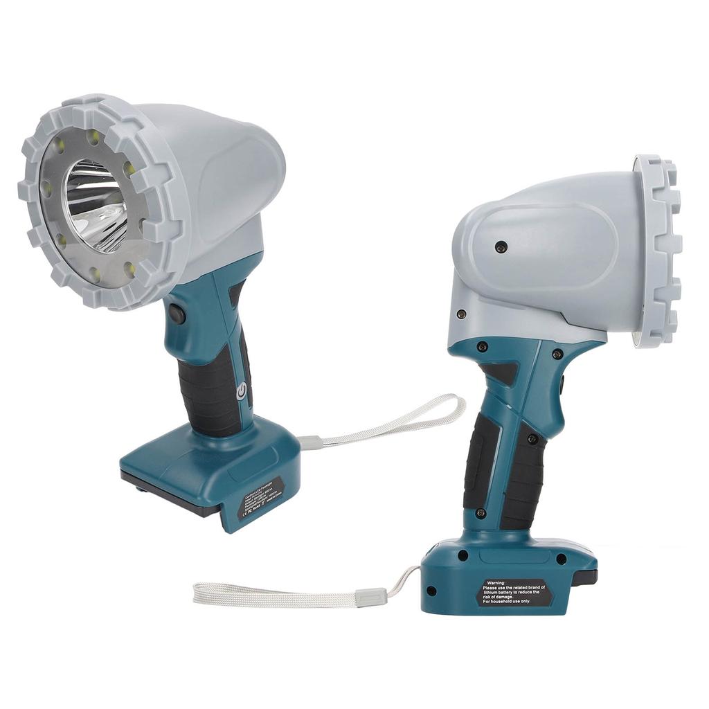 Handgeführte LED-Arbeitsleuchte Tragbar 3 Beleuchtungsmodi Schwenkkopf für 14,4-21V Lithium-Akku