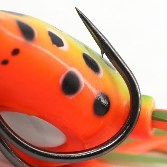 60mm/16g Fishing Lure Realistic Appearance Sharp Hook Big Mouth Large Snakehead Frog Wobbler