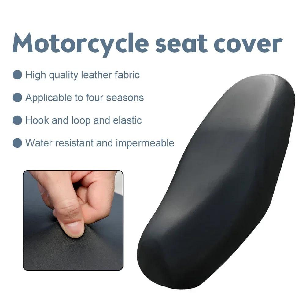 Motorcycle Seat Cover - Waterproof Dustproof Rainproof Sunscreen Protector for Bike/Scooter