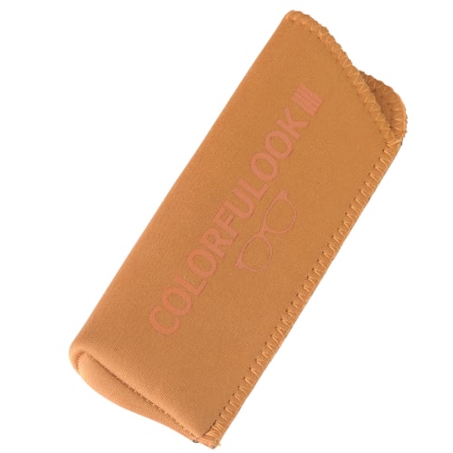 Megan Stylish Reading Glasses with Blue Light Blocking, Brown, +2.00 Power (colorfulook Lightweight Memory Foam Frame) 5562-20