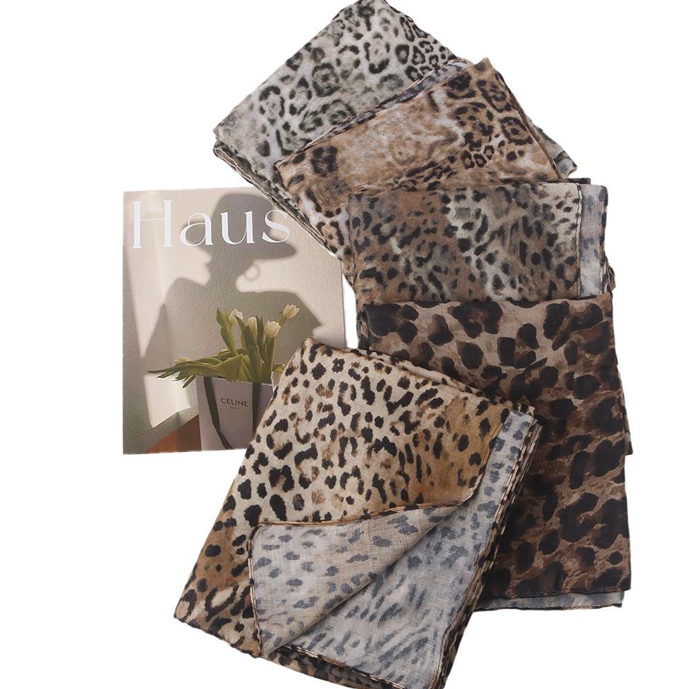 Best-Selling Ink Print Muslim Hijab Polyester Cotton Long Scarf Shawl Ethnic Women's Headscarf