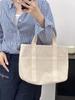 Korean Fashion Mummy Bag: Multifunctional Mother & Baby Crossbody Handbag with Large Capacity and High-End Canvas Design