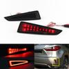 LED Rear Bumper Reflector Light Red/Balck Lens For Lexus 2015-2025 Rx300 Rx350 Rx450h OEM#:8192048050 Brake lamp Car Accessories