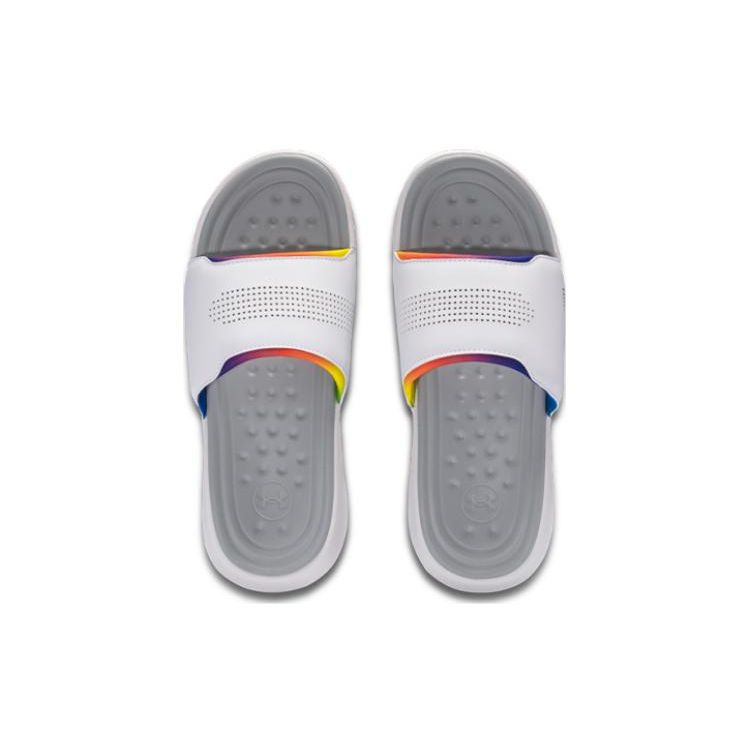 Under Armour Ansa Elevate Slide Pride Unisex Sneaker Weiß Mod-Grau 3026956-100