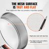 Flour Sieve Fine Mesh Stainless Steel 10 Mesh Flour Sifter for Baking Cake