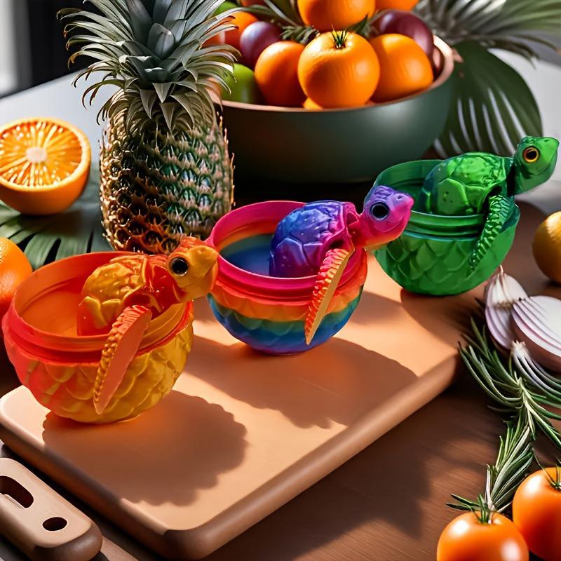 New Movable Sea Turtle Flexible Joint 3D Printed Sculpture With Eggs Fun Desk Ornament For Home Office Car Desk Decoration Gift